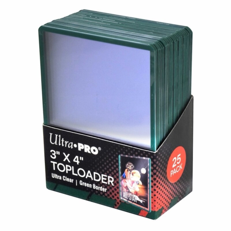Ultra pro Toploader Green border